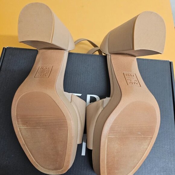 Women's Naturalizer Pearlyn Heel - Taupe Lea - Size 7 - Picture 5 of 6